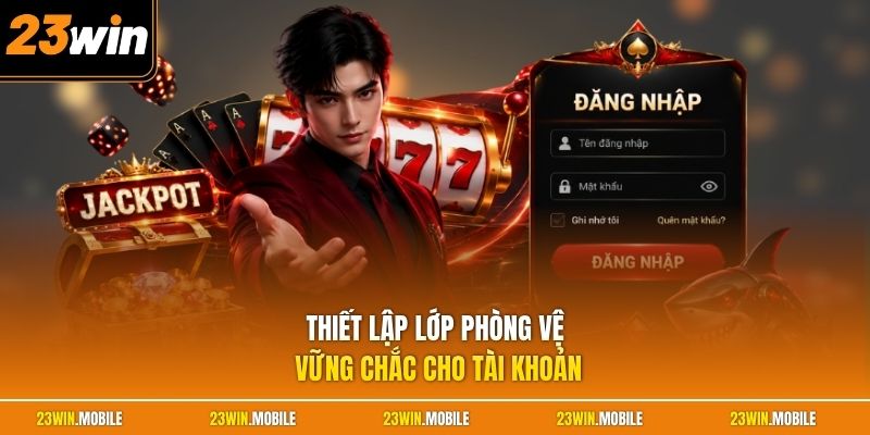 Thiết lập lớp phòng vệ vững chắc cho tài khoản