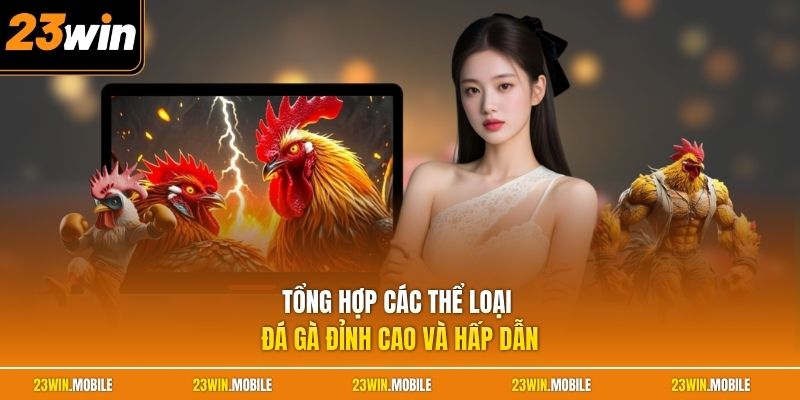 Tổng hợp các thể loại đá gà đỉnh cao và hấp dẫn
